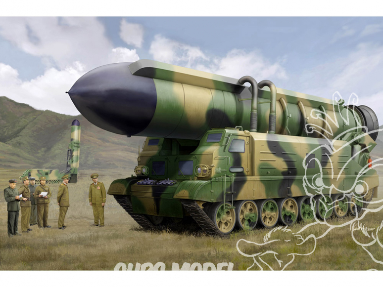 Hobby Boss maquette militaire 84544 DPRK Pukguksong-2 Missile nord-coréen 1/35
