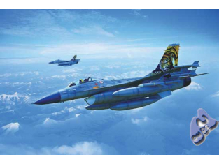 Hobby Boss maquette avion 80272 F-16A Fightning Falcon 1/72