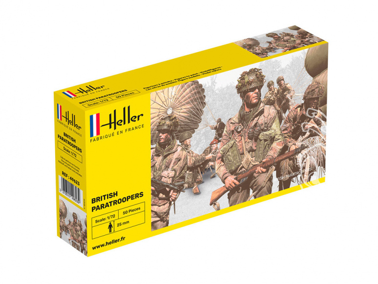 Heller maquette militaire 49623 Paras Britaniques 1/72