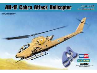 Hobby Boss maquette avion 87224 AH-1F COBRA ATTACK 1/72
