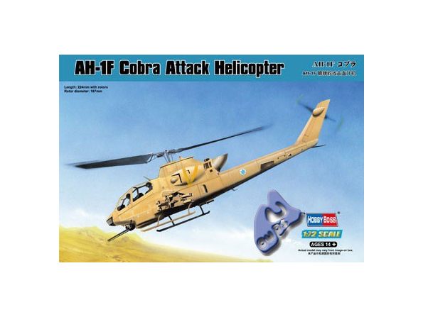 Hobby Boss maquette avion 87224 AH-1F COBRA ATTACK 1/72