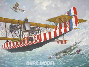 Roden maquette avion 047 Felixstowe F.2A (avec position de tireur d'aile supérieure) 1/72