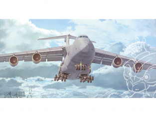 Roden maquette avion 332 C-5M Super Galaxy 1/144