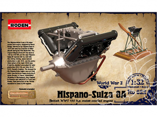 roden maquette avion 622 Hispano Suiza V8A 1/32