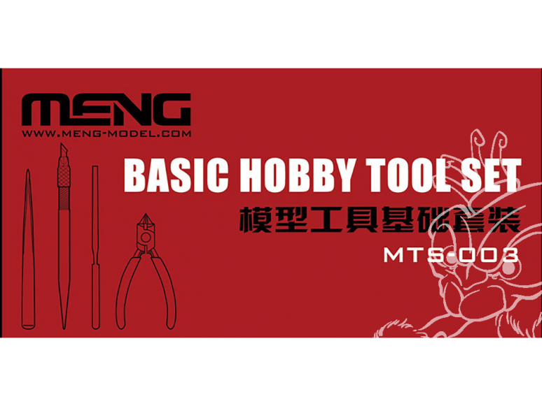 MENG MTS-003 ensemble d'outils de loisirs de base