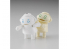 HASEGAWA maquette 64781 Mechatro-Mate 03 Ivory et Blank