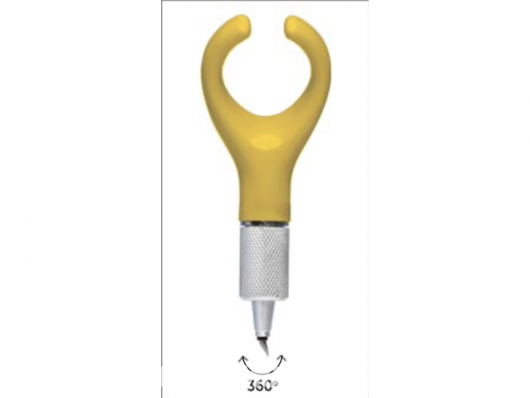 ModelCraft PKN5300 micro couteau à doigt pivotant avec 2 lames de rechange