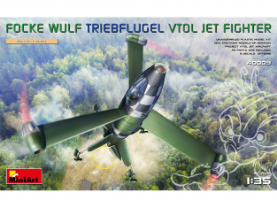 Mini Art maquette avion 40009 FOCKE WULF TRIEBFLUGEL VTOL JET FIGHTER 1/35