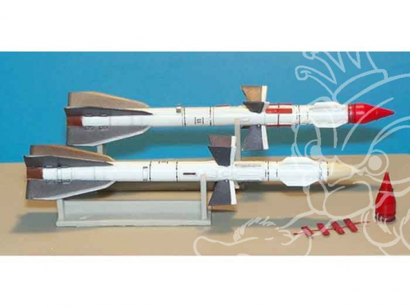 Plus Model complement avion al4003 missile russe R-27R AA-10 Alamo-A 1/48