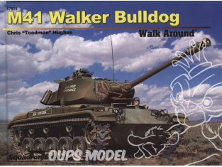 Librairie Squadron 67024 M41 Walker Bulldog Walk Around