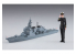Hasegawa maquette bateau 52252 JMSDF Myoukou avec figurine de Force d&#039;autodéfense féminine 1/700