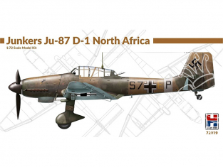 Hobby 2000 maquette avion 72019 Junkers Ju 87 D-1 Afrique du Nord 1/72