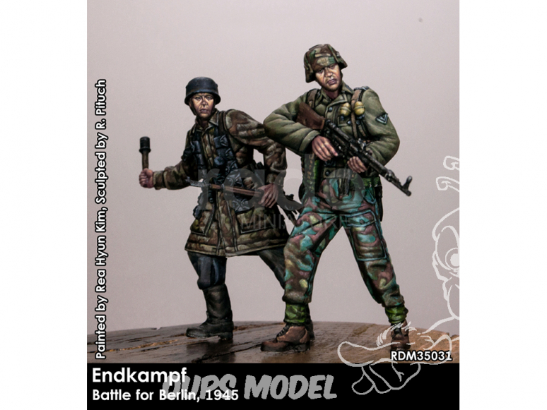 Rado miniatures figurines RDM35031 Combat final - Bataille pour Berlin 1945 1/35