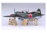 Aoshima maquette avion 51900 Shiden Type 11 Kawanishi N1K1-Jb 1/72