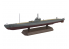 Aoshima maquette bateau 10655 Sous-marin I-175 1/350