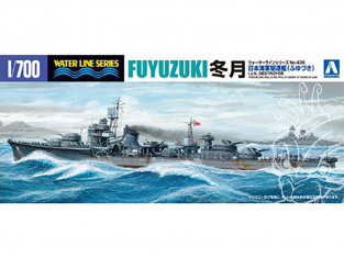 AOSHIMA maquette bateau 017579 DESTROYER MARINE IMPERIALE JAPONAISE FUYUZUKI 1945 1/700