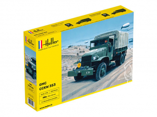 Heller maquette militaire 81121 GMC CCKW 353 1/35