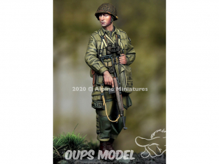 Alpine figurine 35275 US 101st Airborne Officer 1/35