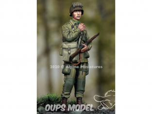 Alpine figurine 35276 US 101st Airborne Trooper n°2 1/35