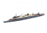 Aoshima maquette bateau 51832 Taigei I.J.N. Submarine Tender Water Line Series 1/700