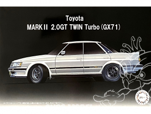 Fujimi maquette voiture 46129 Toyota Mark II 2.0GT Twin Turbo (GX71) 1/24