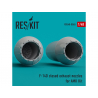 ResKit kit d'amelioration Avion RSU48-0065 Tuyère pour F-14D fermée kit AMK 1/48