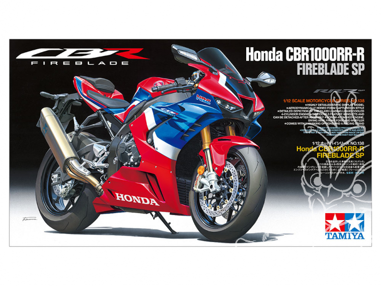 tamiya maquette moto 14138 Honda CBR1000RR-R Fireblade SP 1/12