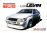 Aoshima maquette voiture 57988 Toyota Corolla Levin AE86 TRD 1983 1/24