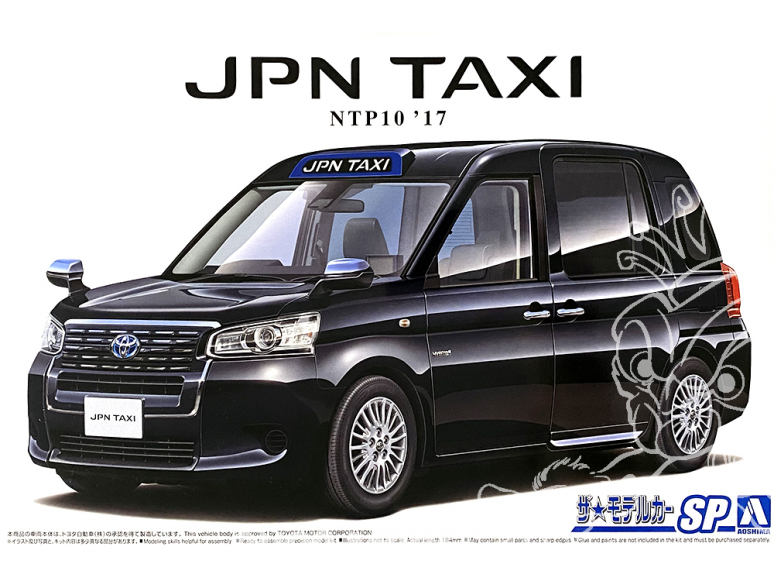 Aoshima maquette voiture 57131 Toyota JPN Taxi NTP10 2017 1/24