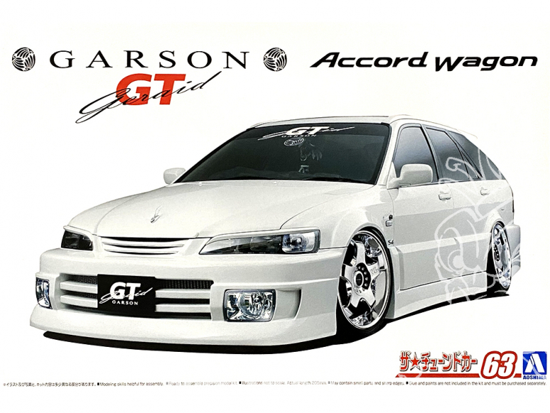 Aoshima maquette voiture 57971 Honda Accord Wagon Carson GT 1997 1/24