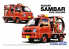 Aoshima maquette voiture 57940 Subaru TT2 Sambar Pompier 2008 - 2011 1/24