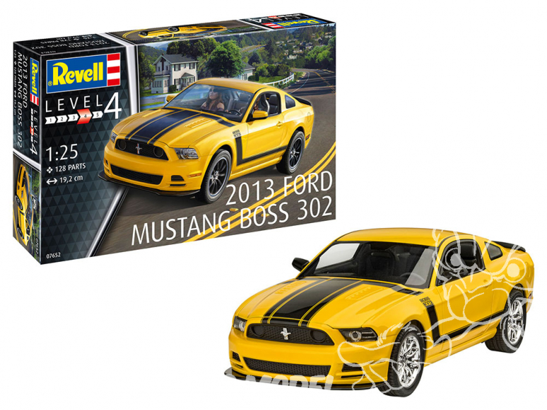 Revell maquette voiture 67652 Model Set Ford Mustang Boss 302 1/25