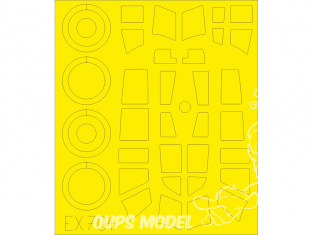 Eduard Express Mask EX704 Dornier Do 217J-1/2 Icm 1/48