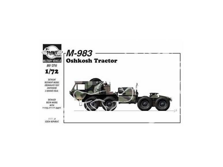 Planet Maquettes Militaire mv076 M-983 Oshkosh Flak full resine kit 1/72