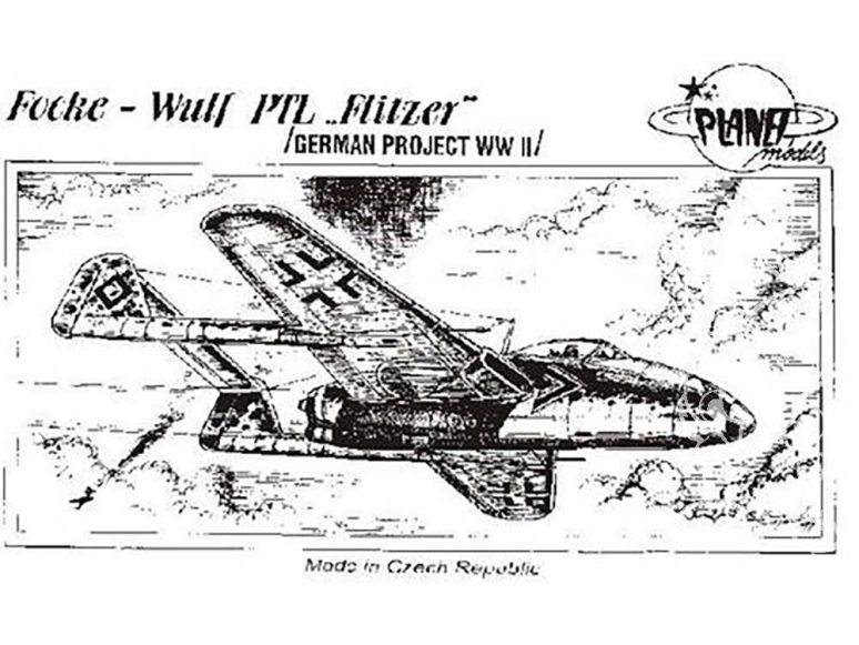 Planet Model PLT025 Focke-Wulf PLT Flitzer full resine kit 1/48