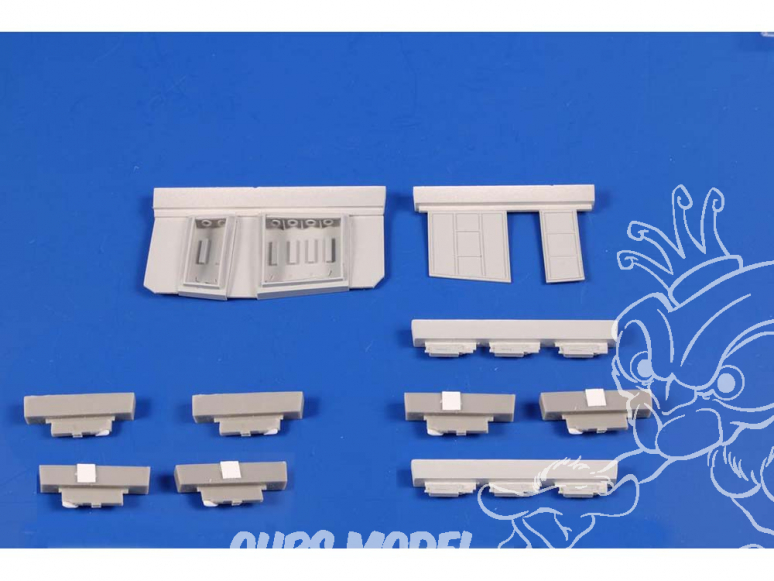 Cmk kit d'amelioration 7447 Beaufighter Mk.X Armament Wing Gun Bays Kit Airfix 1/72