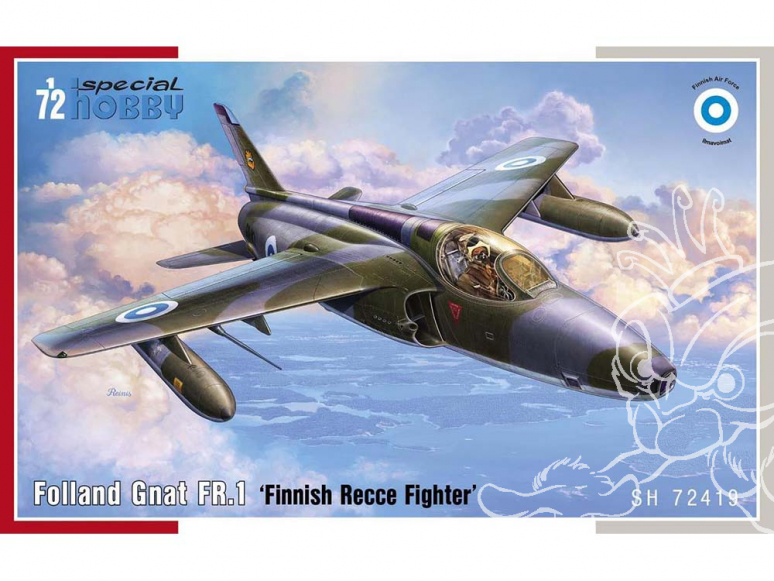 Special Hobby maquette avion 72419 Folland Gnat FR.1 chasseur de reconnaissance finlandais 1/72