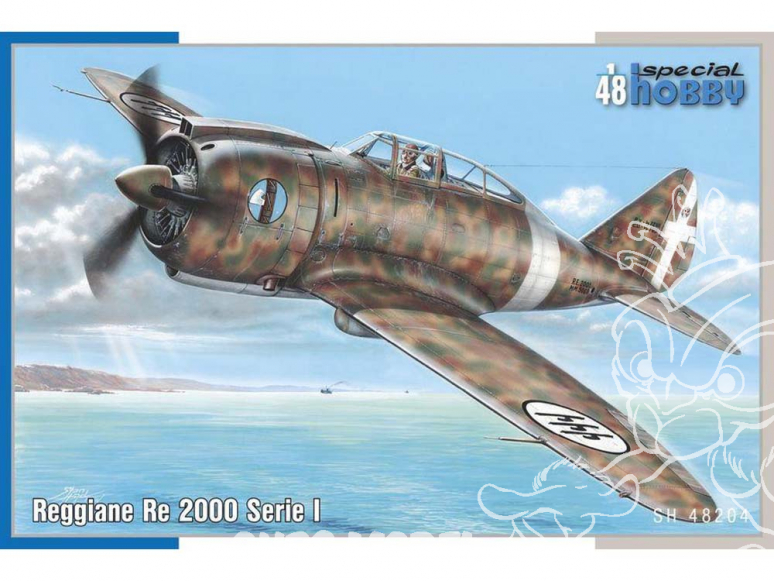 Special Hobby maquette avion 48204 Reggiane Re 2000 I. Serie 1/48