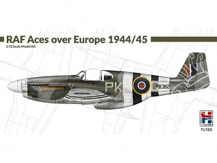 Hobby 2000 maquette avion 72023 RAF Aces over Europe 1944/45 North American Mustang Mk.III 1/72