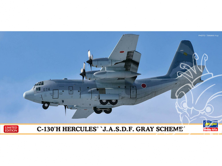 HASEGAWA maquette avion 10835 C-130H Hercules JMSDF 1/200