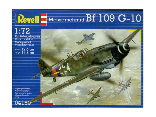 revell maquette avion 4160 bf109 1/72