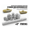 Meng maquette voiture SPS-073 Ensemble de rangement et d'accessoires pour FV510 1/35