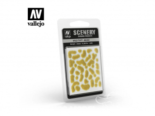 Vallejo Touffe sauvage SC403 beige hauteur de l'herbe 2mm