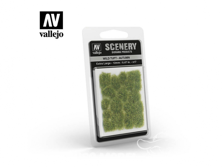 Vallejo Touffe sauvage SC422 Automne hauteur de l'herbe 12mm