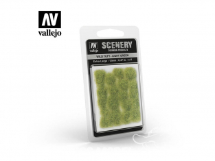 Vallejo Touffe sauvage SC426 Vert Clair hauteur de l'herbe 12mm