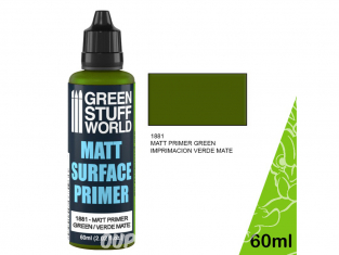 Green Stuff 502473 Primaire Vert Mat 60ml