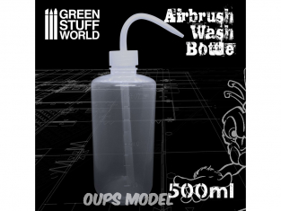 Green Stuff 506662 Flacon de Netoyage pour Aerographe 500ml