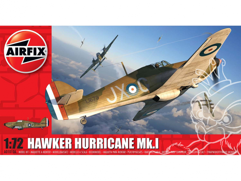 Airfix maquette avion A01010V Hawker Hurricane MkI 1/72