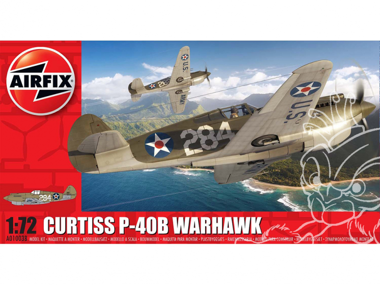Airfix maquette avion A01003B Curtiss P-40B Warhawk 1/72
