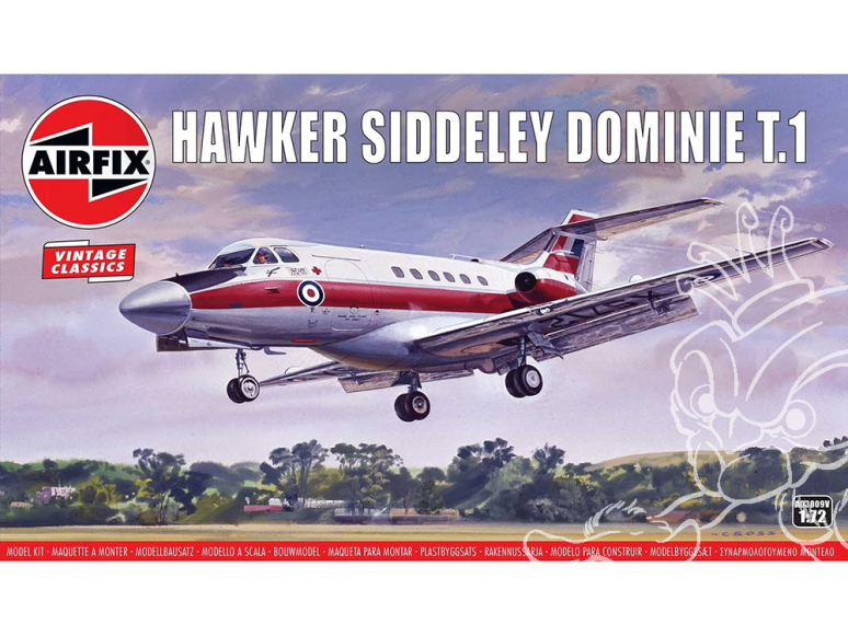 Airfix maquette avion A03009V Hawker Siddeley Dominie T.1 1/72